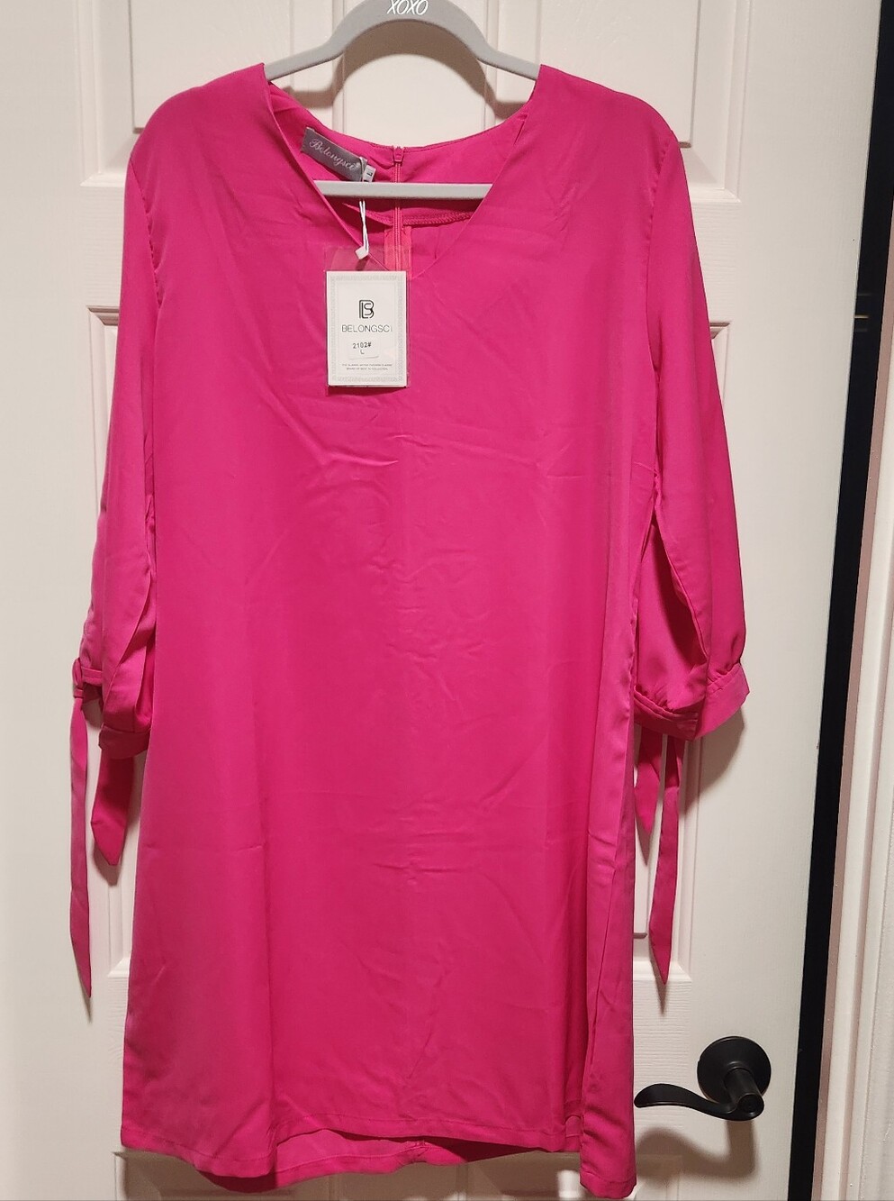 Belongsci Shift Dress Lg #2102